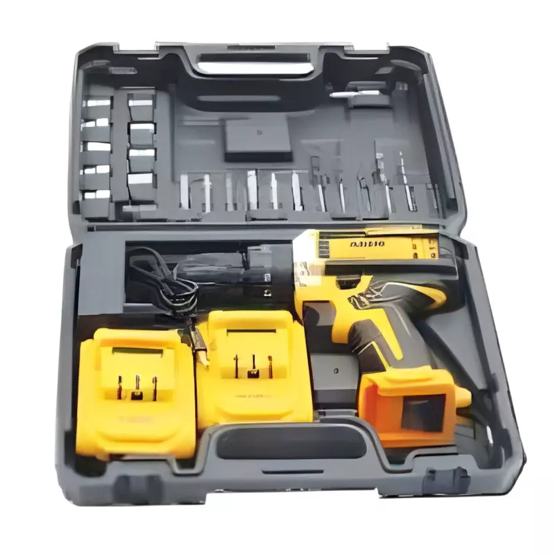 Gallop 21 V Cordless Impact Drill 3000 RPM No Load Speed and 80 NM Torque, G-CID1K (With 2 Batteries & 1 Charger)