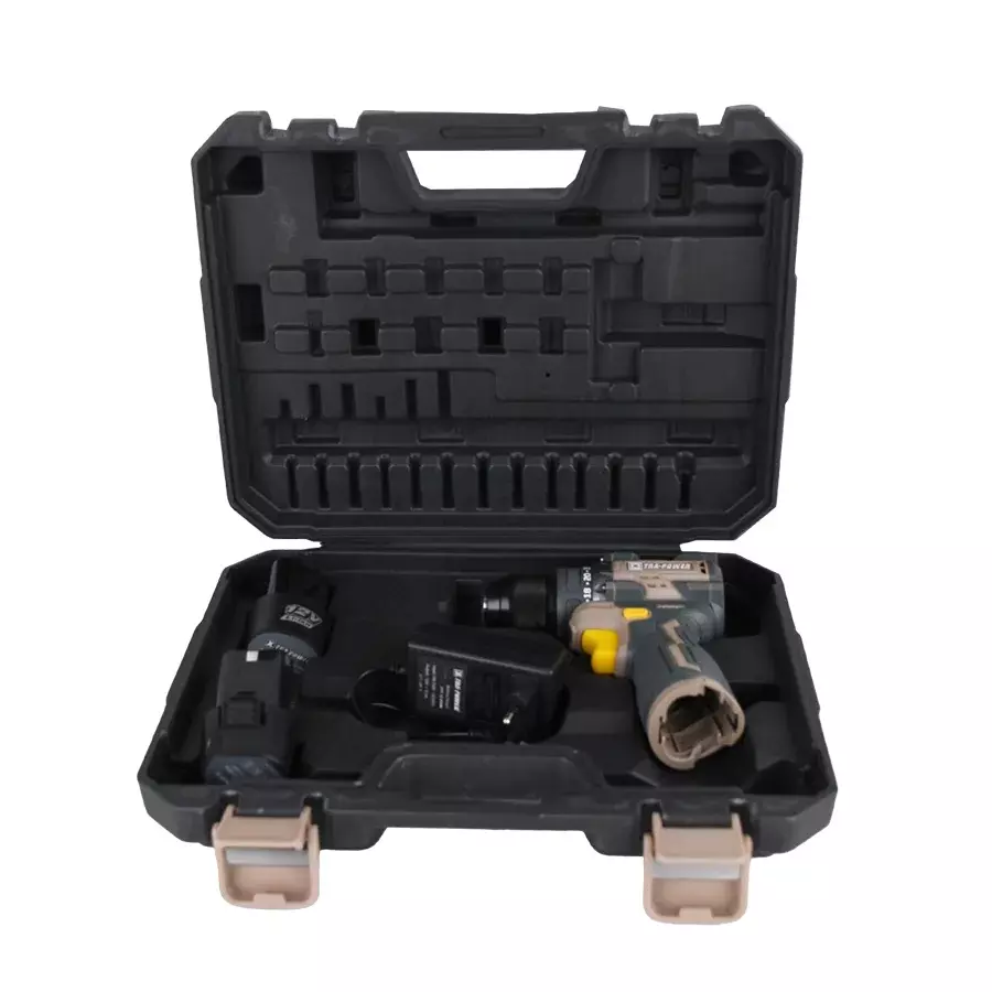Xtra Power Cordless Drill Machine Brushless Motor 0-400/0-1500 RPM No Load Speed with 12 V 1.5 Ah Battery & Charger, XPC-DM-11