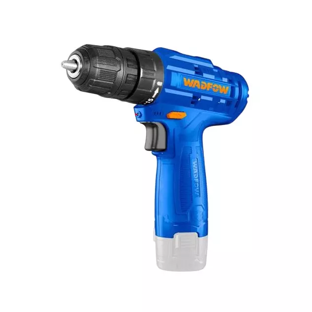WADFOW Cordless Drill 0.8 mm - 10 mm Chuck Size 0-750 RPM No Load Speed 15 + 1 Torque Setting 20 Nm Max. Torque, WCDS510 (Without Charger)