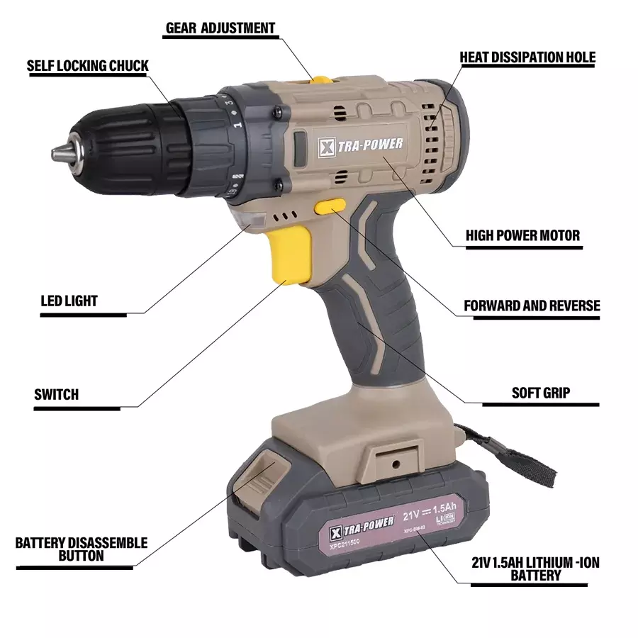 xtra-power-cordless-drill-machine-0-4000-1400-rpm-no-load-speed-with-21-v-15-ah-battery-charger-accessories-xpc-dm-02