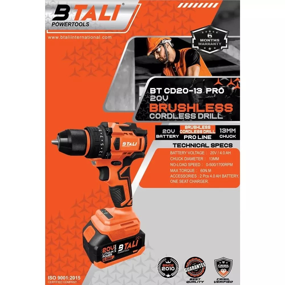 btali-20-v-cordless-drill-1700-rpm-no-load-speed-13-mm-chuck-size-and-60-nm-torque-bt-cd20-13-pro-with-battery-charger