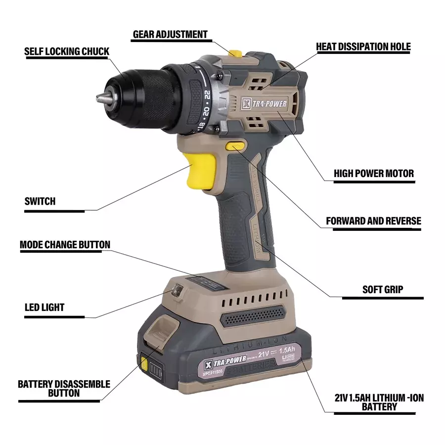 xtra-power-cordless-drill-machine-0-4000-1400-rpm-no-load-speed-with-21-v-15-ah-battery-charger-accessories-xpc-dm-13