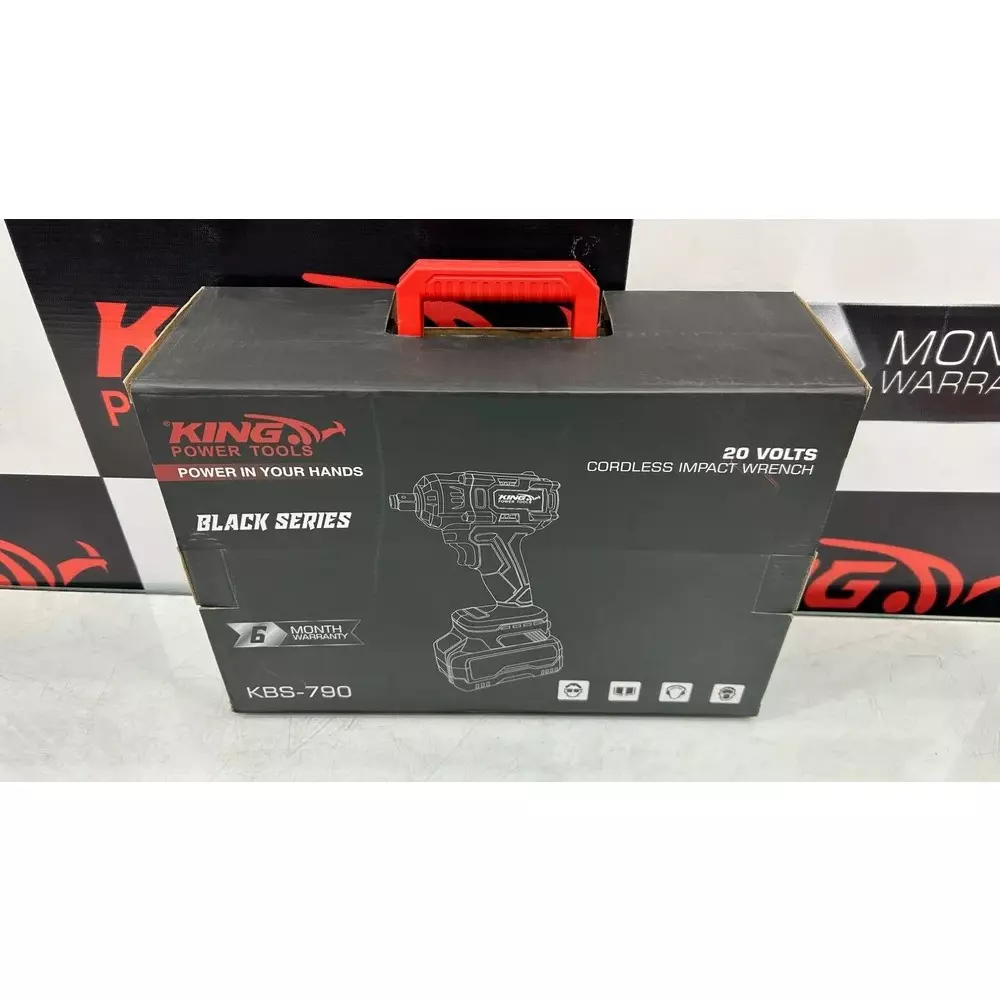king-20-v-cordless-impact-wrench-12-inch-127-mm-drive-size-500-nm-maximum-torque-and-2000-rpm-no-load-speed-kbs-790-with-battery-charger