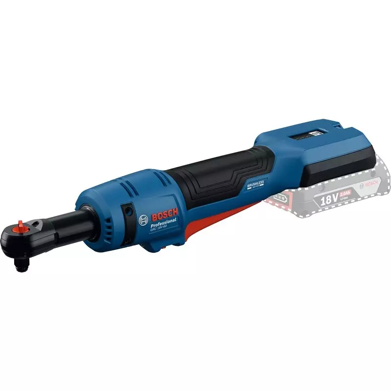 Bosch 18 V Cordless Ratchet Wrench 60 Nm Maximum Torque, 06019N8080 (Without Battery & Charger)
