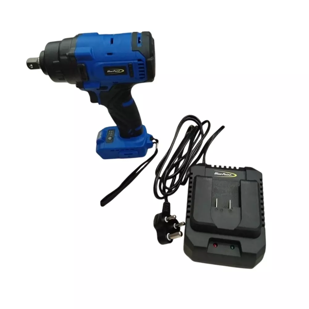 blue-point-12-inch-127-mm-drive-cordless-impact-wrench-kit-with-3200-ipm-impact-rate-and-500-nm-maximum-torque-blp20biw500b-with-battery-charger