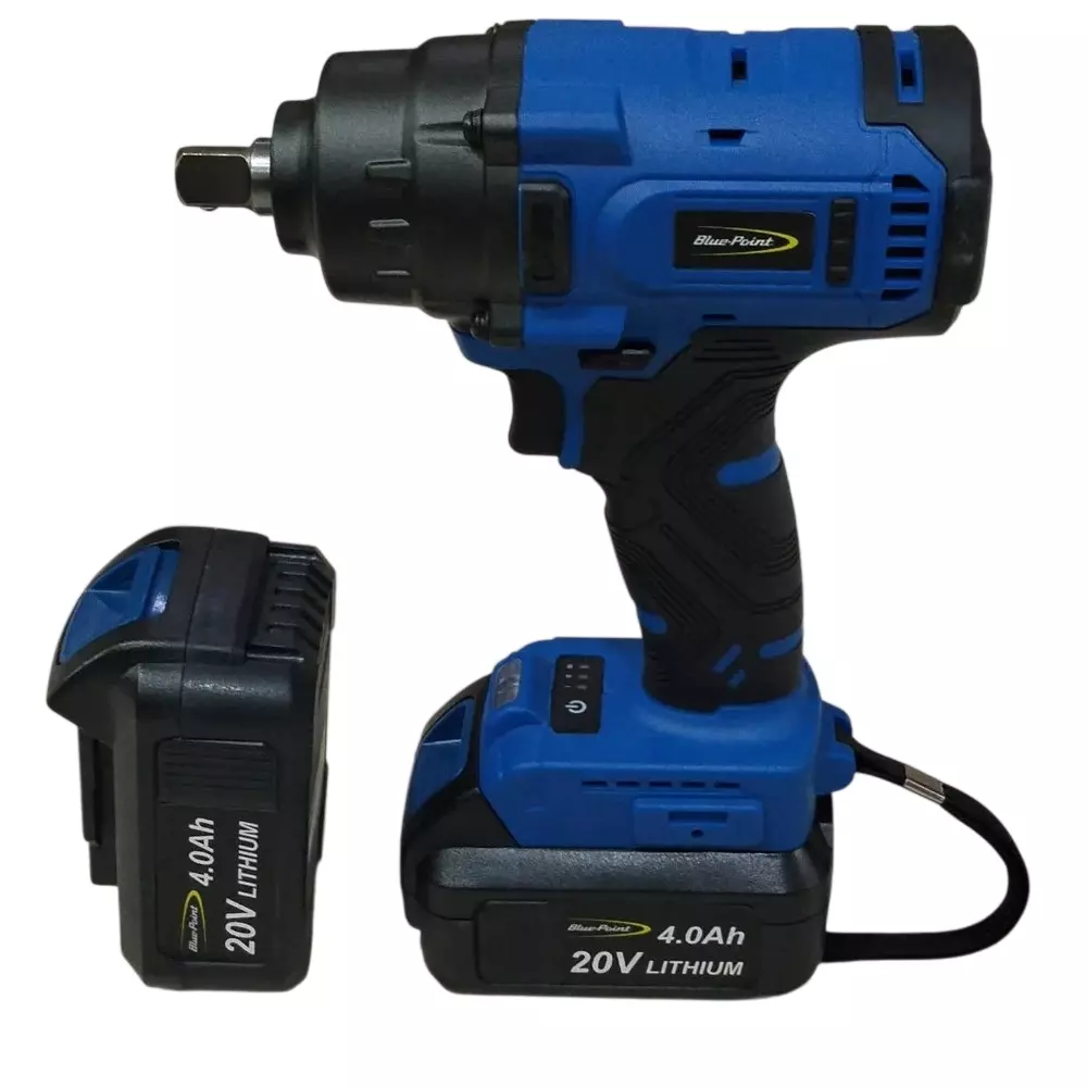 blue-point-12-inch-127-mm-drive-cordless-impact-wrench-kit-with-3200-ipm-impact-rate-and-500-nm-maximum-torque-blp20biw500b-with-battery-charger