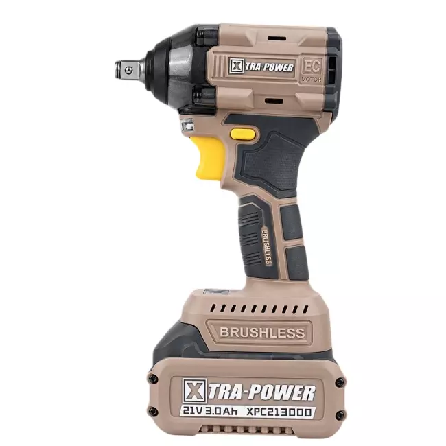 Xtra Power Brushless Cordless Impact Wrench 350 NM Torque (With 21 V 3.0 Ah Battery & Charger), XPC-IW-01