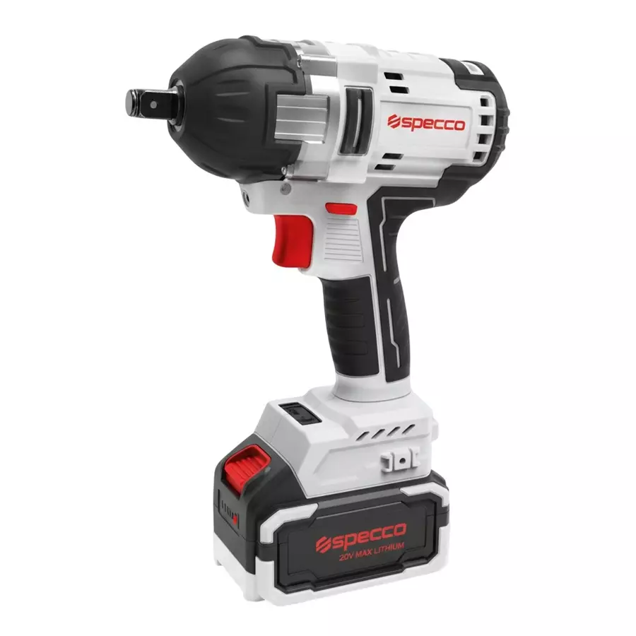 Specco Pro Cordless Impact Wrench 500 Nm Torque Force with Brushless Motor, SP20V-4050 (Battery Not Included)
