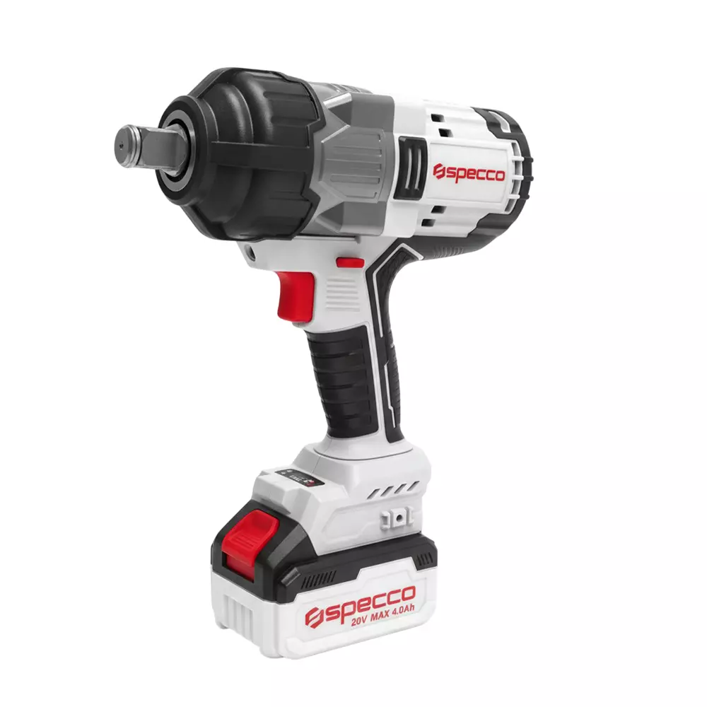 Specco Xpower Cordless Impact Wrench 1200 Nm Maximum Torque with Brushless Motor, SP20V-4050A (Battery Not Included)
