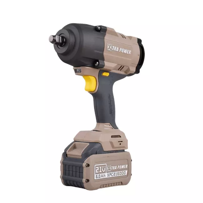 Xtra Power Brushless Cordless Impact Wrench 1350 NM Torque (With 21 V 6.0 Ah Battery & Charger), XPC-IW-06