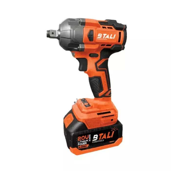 BTALI 1/2 inch (12.7 mm) Square Drive Cordless Impact Wrench, 2400 RPM No Load Speed and 20 V Battery, BT CIW-550 PRO (With Battery & Charger)