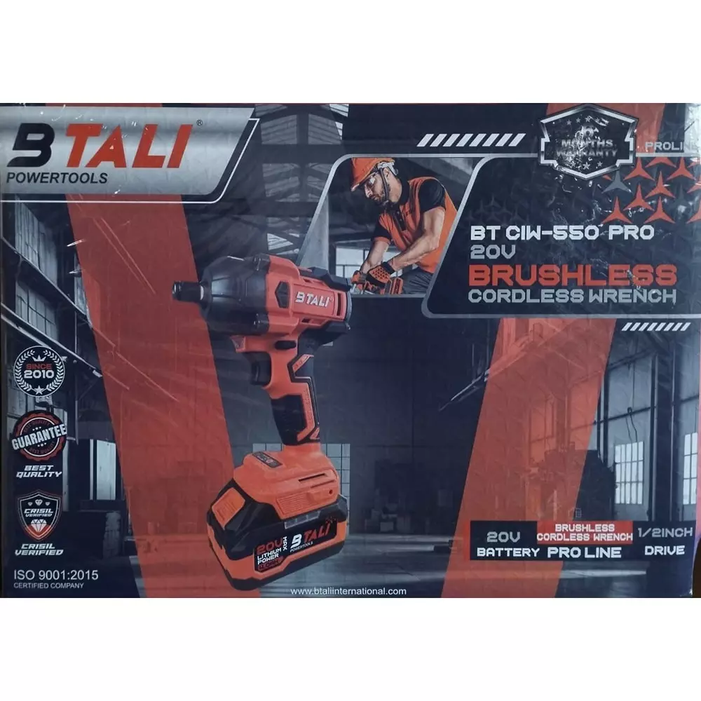 btali-12-inch-127-mm-square-drive-cordless-impact-wrench-2400-rpm-no-load-speed-and-20-v-battery-bt-ciw-550-pro-with-battery-charger