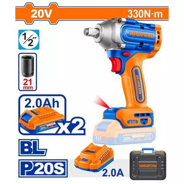 wadfow-cordless-impact-wrench-0-21000-25000-2900-bpm-impact-rate-0-16000-19000-2300-rpm-no-load-speed-brushless-motor-type-wcd1b33