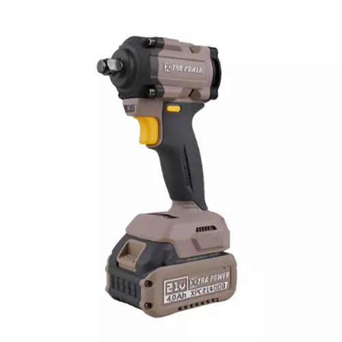 Xtra Power Brushless Cordless Impact Wrench 400 NM Torque (With 21 V 4.0 Ah Battery & Charger), XPC-IW-04