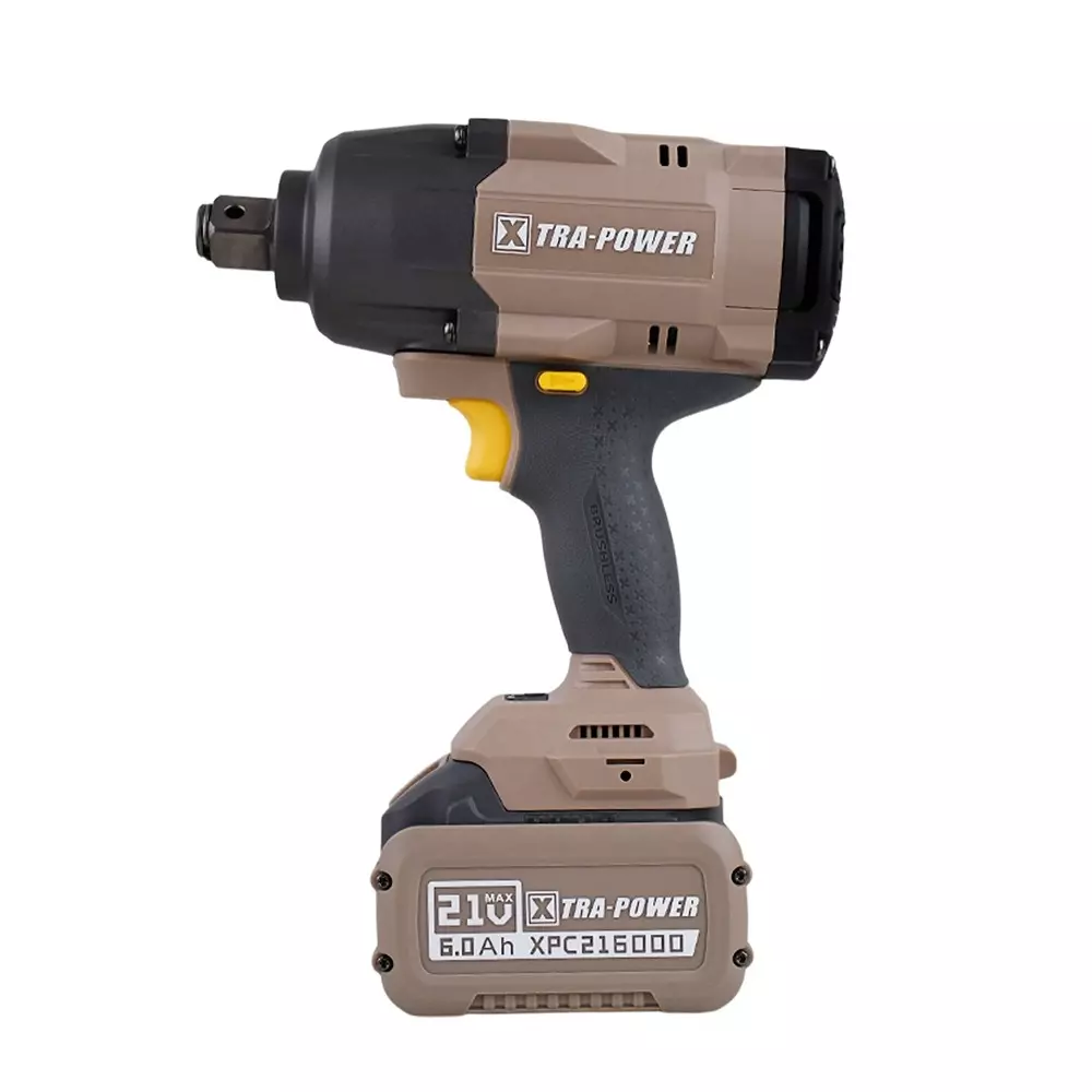 Xtra Power Brushless Cordless Impact Wrench 1800 NM Torque (With 21 V 6.0 Ah Battery & Charger), XPC-IW-07