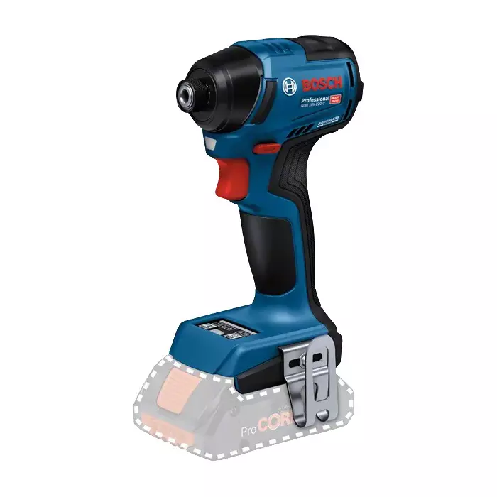 Bosch Cordless Impact Wrench 220 Nm Torque 6.35 mm (1/4 inch) Hex Bit Holder, GDR 18V-220 C (Solo) (NEW)