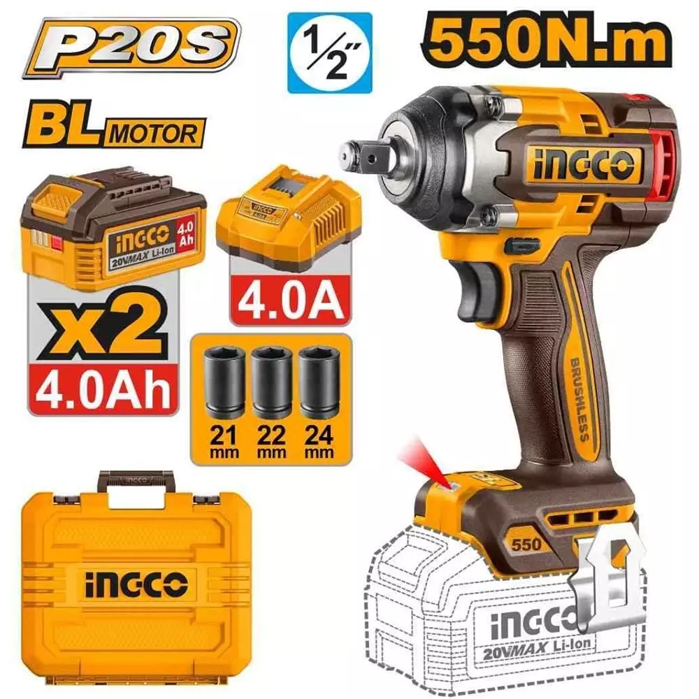 ingco-cordless-impact-wrench-40-ah-battery-capacity-550-nm-torqure-brushless-motor-ciwli2055