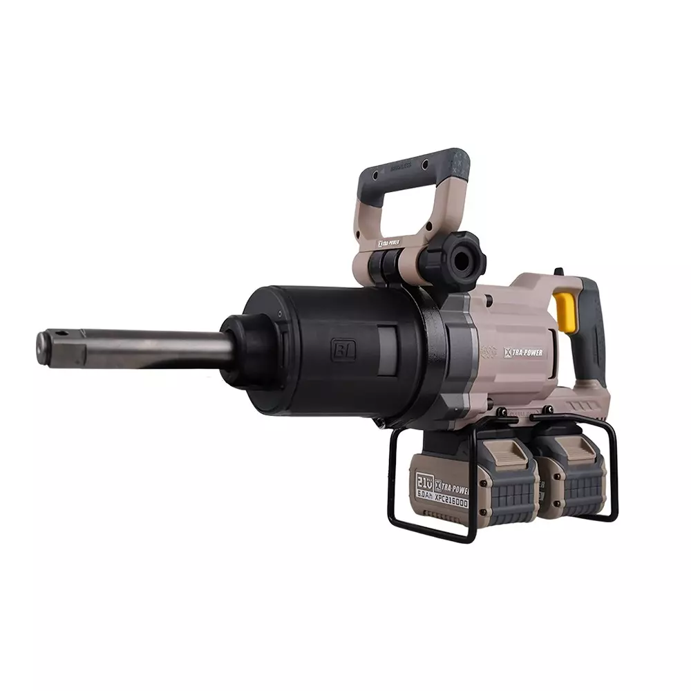 Xtra Power Brushless Cordless Impact Wrench 3000 NM Torque (With 21 V 6.0 Ah x 2 Battery & Charger), XPC-IW-08
