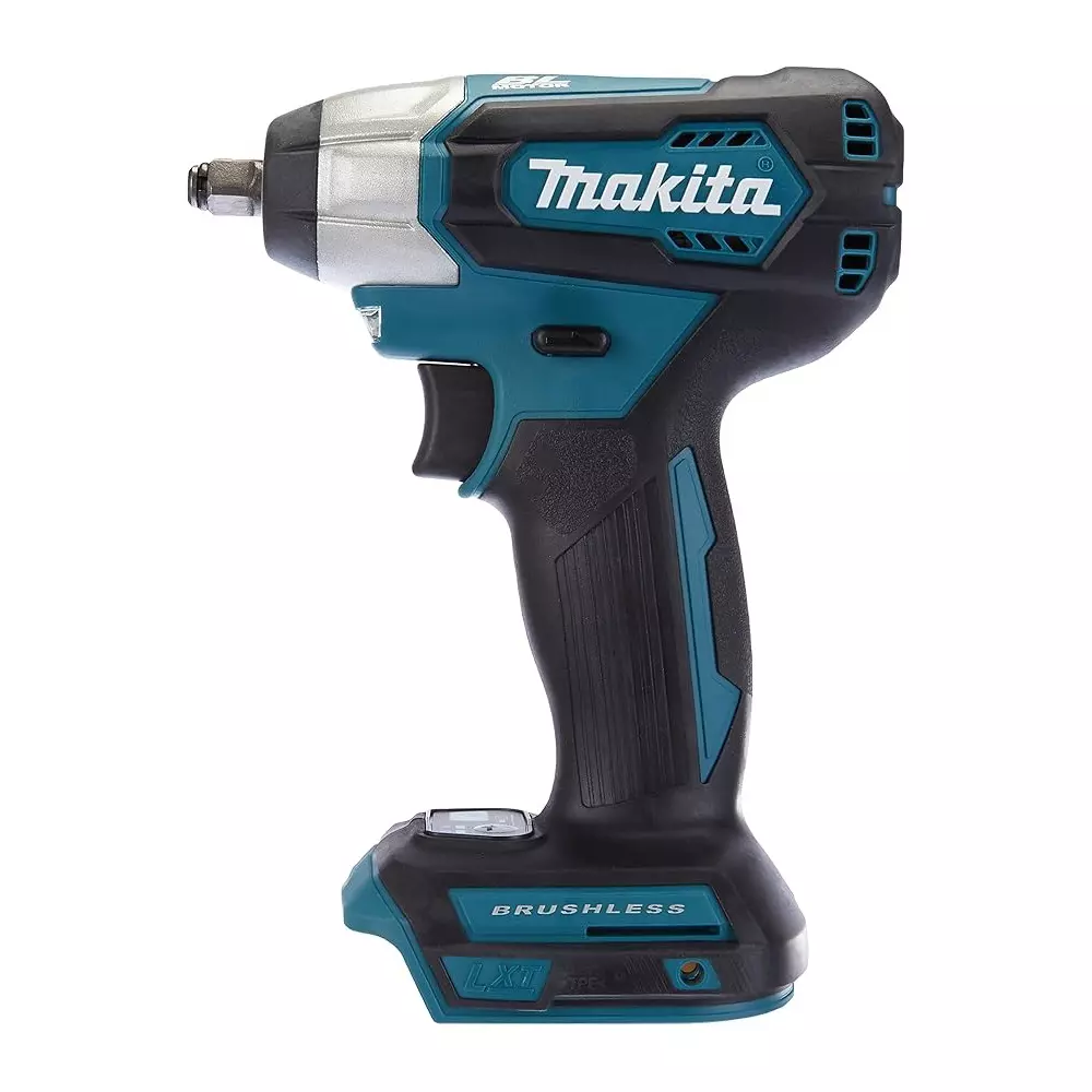 Makita Cordless Impact Wrench 18 V LXT Li-Ion 65/80 Nm Maximum Fastening Torque and 2000/3600 IPM Impact Rate, DTW180Z (Without Battery & Charger)