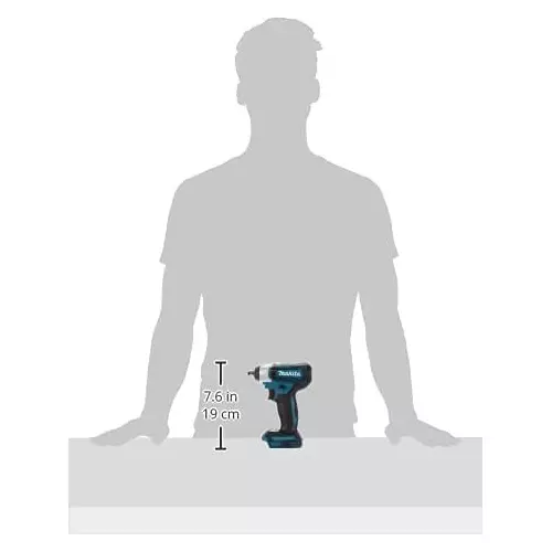 Makita Cordless Impact Wrench 18 V LXT Li-Ion 65/80 Nm Maximum Fastening Torque and 2000/3600 IPM Impact Rate, DTW180Z (Without Battery & Charger)