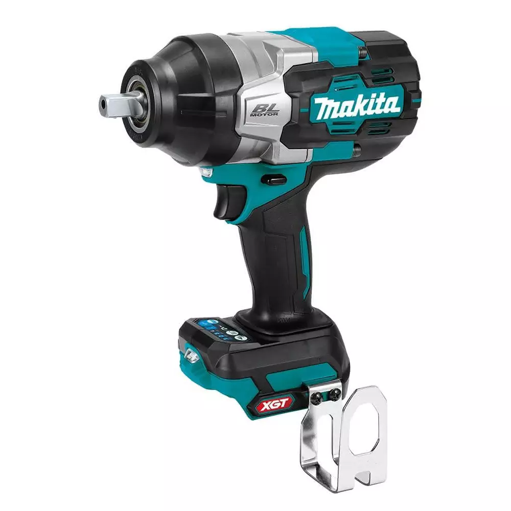 Makita Cordless Impact Wrench 40 V Max Li-ion XGT, 1/2 inch (12.7 mm) Square Drive and 1360 Nm Fastening Torque, TW003GZ (Without Battery & Charger)