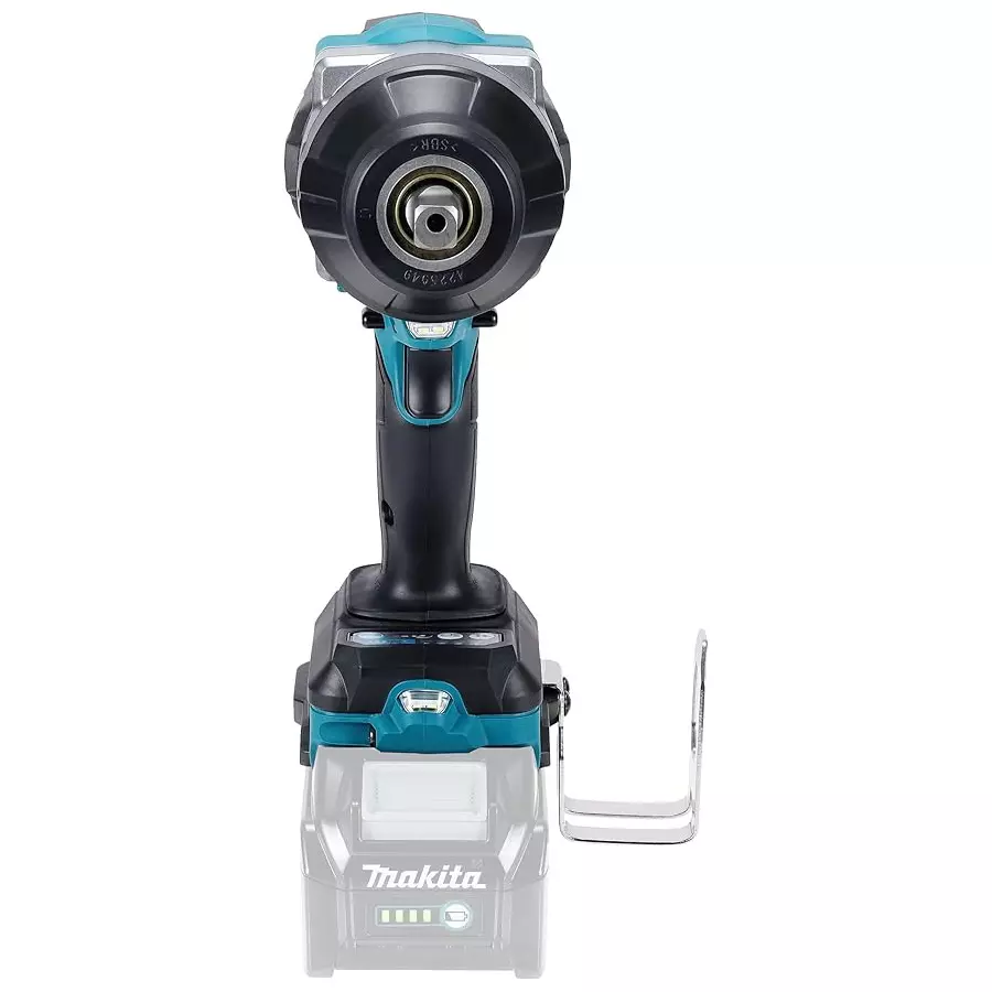 Makita Cordless Impact Wrench 40 V Max Li-ion XGT, 1/2 inch (12.7 mm) Square Drive and 1360 Nm Fastening Torque, TW003GZ (Without Battery & Charger)
