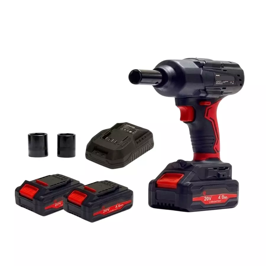 XLNT 21 V Cordless Impact Wrench 850 NM Maximum Torque and 1/2 inch (12.7 mm) Square Drive, AEROPRO 706 (With Battery & Charger)