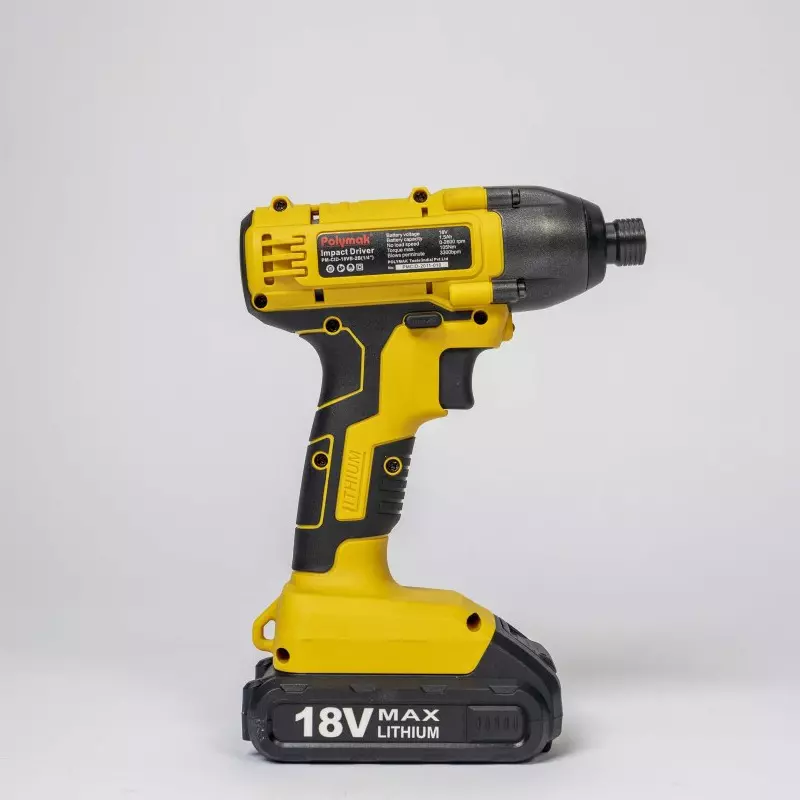 polymak-brushless-cordless-impact-wrench-kit-635-mm-hex-head-size-15-ah-battery-capacity-18-v-for-industrial-use-pm-cid-18vb-2b