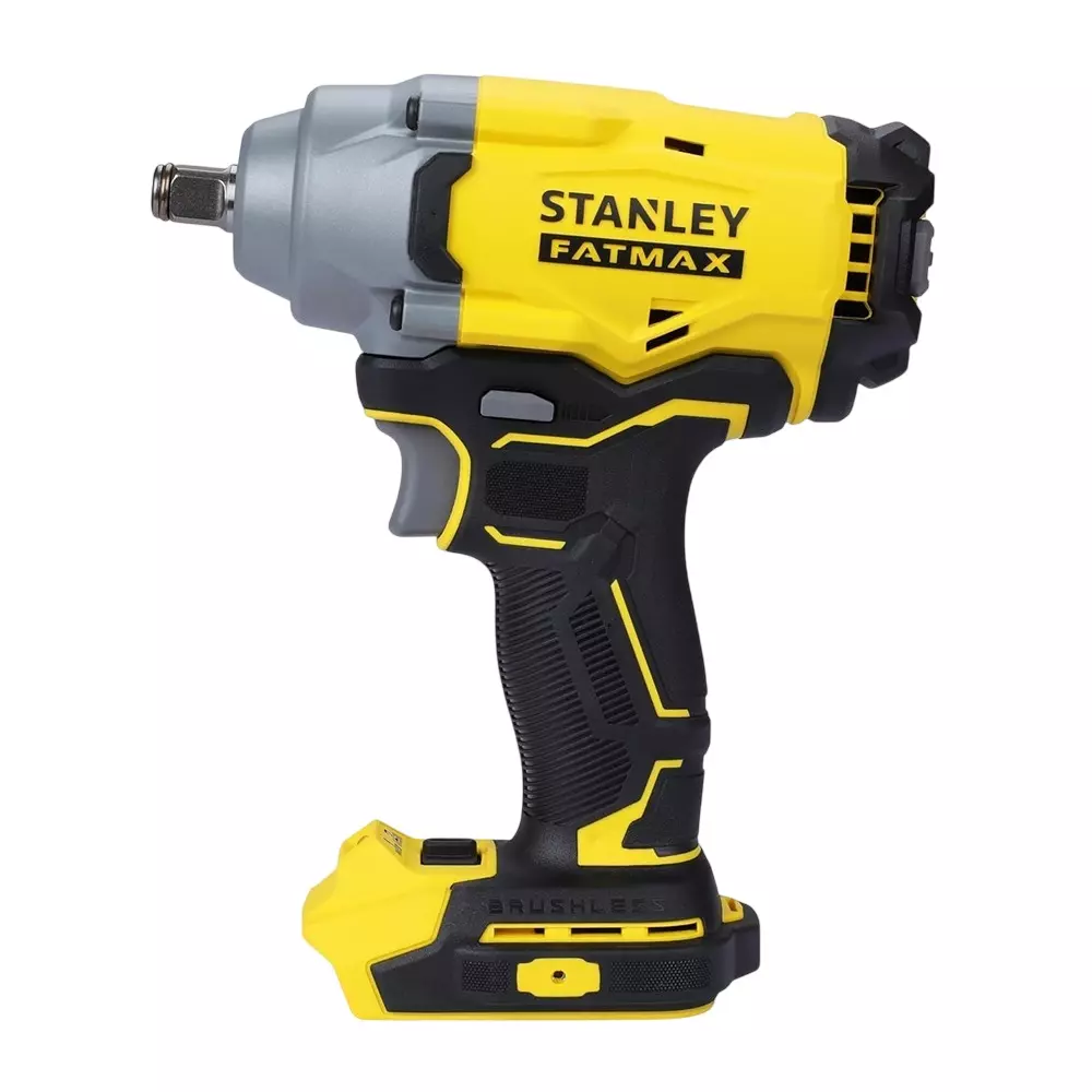 STANLEY Fatmax Cordless Impact Wrench 20 V Max. Voltage 1900 RPM No Load Speed 370 Nm without Battery & Charger, SBW920-B1