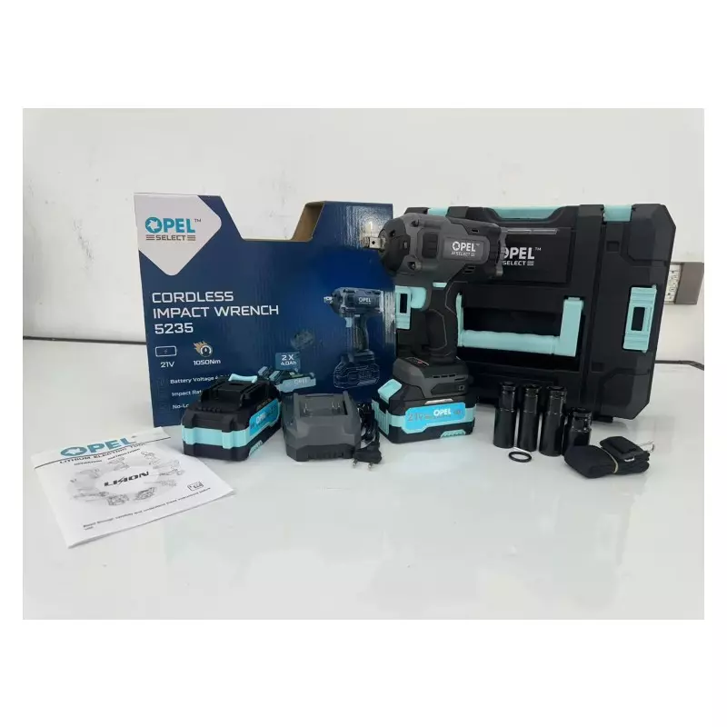 opel-select-cordless-impact-wrench-with-battery-21-v-2150-rpm-speed-4-ah-battery-capacity-for-industrial-use-mz34888