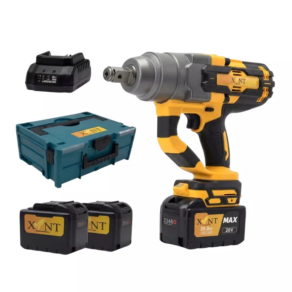 XLNT 21 V Cordless Impact Wrench 2600 RPM No Load Speed and 0-2500 IPM Impact Rate, XTCIW-190-3000 (With Battery & Charger)