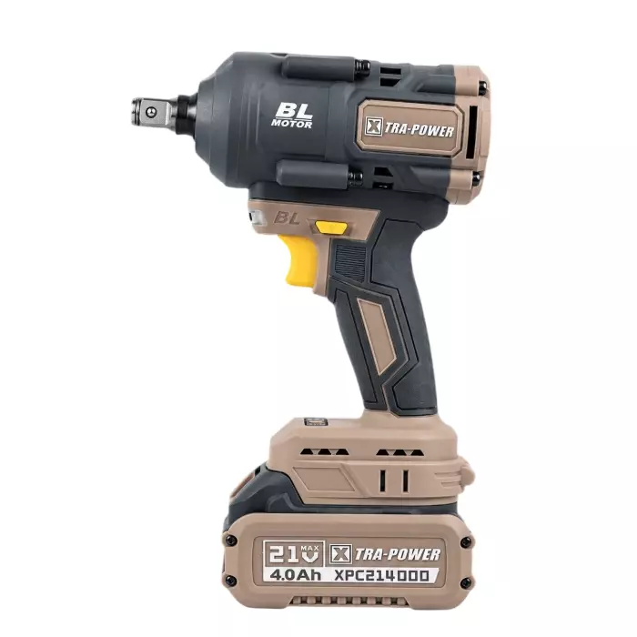 Xtra Power Brushless Cordless Impact Wrench 900 NM Torque (With 21 V 4.0 Ah Battery & Charger), XPC-IW-03