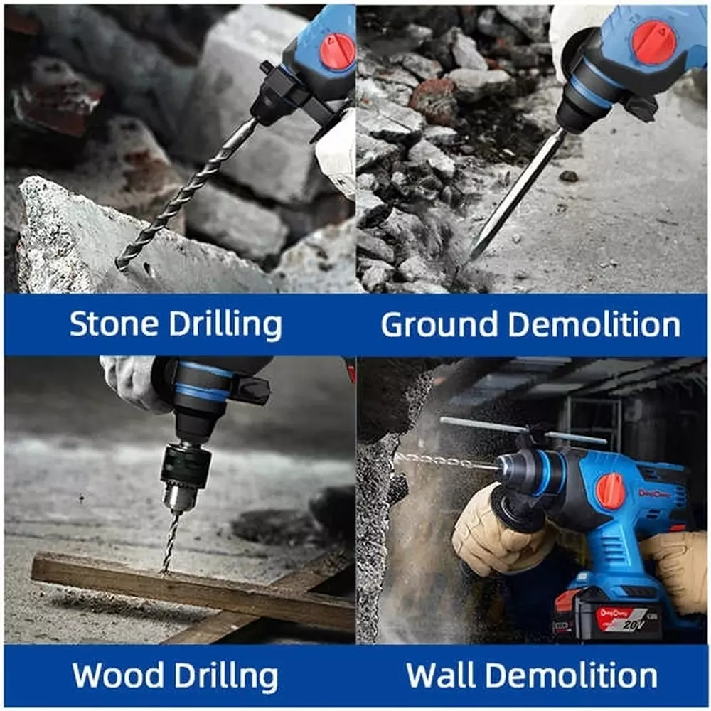 dongcheng-20-v-max-cordless-rotary-hammer-0-1400-rpm-no-load-speed-and-21-j-impact-energy-dczc22-with-battery-charger-without-drill-bits