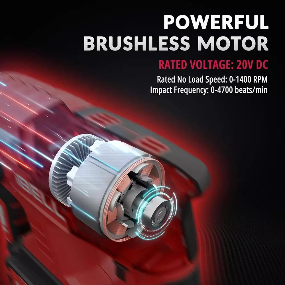 ibell-cordless-rotary-hammer-drill-set-1400-rpm-maximum-rotational-speed-with-40-ah-battery-charger-bh22-47