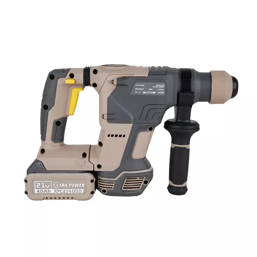 xtra-power-brushless-cordless-rotary-hammer-32-mm-drilling-diameter-0-5200-bpm-impact-power-with-21-v-40-ah-battery-charger-xpc-rh-03