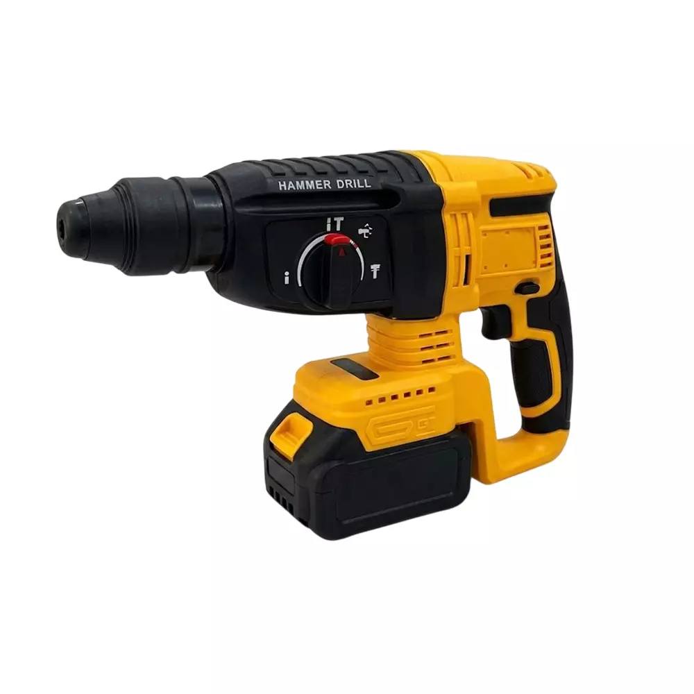 XLNT 21 V Cordless Rotary Hammer 330 NM Maximum Torque and 0-5000 IPM Impact Rate