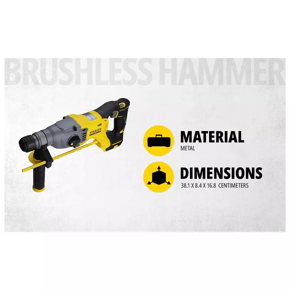 stanley-cordless-brushless-sds-rotary-hammer-20-v-voltage-1500-rpm-max-rotational-speed-sbh900-b1