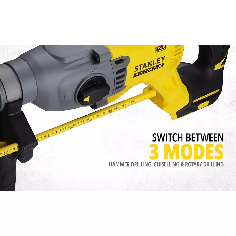 stanley-cordless-brushless-sds-rotary-hammer-20-v-voltage-1500-rpm-max-rotational-speed-sbh900-b1