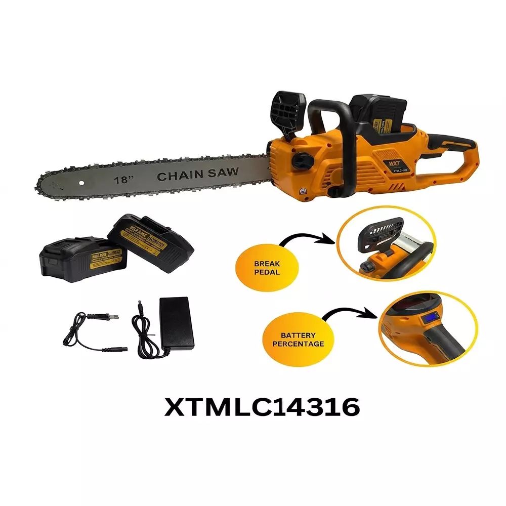 xlnt-36-v-cordless-chain-saw-5200-rpm-no-load-speed-for-diy-home-professional-use-xtmlc14316-with-battery-charger