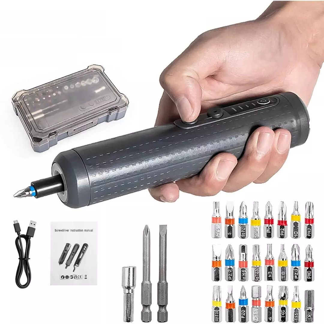 jawsons-42-v-cordless-electric-screwdriver-kit-with-30-piece-precision-bit-set-and-250-rpm-with-in-built-battery-and-usb-charging-cable