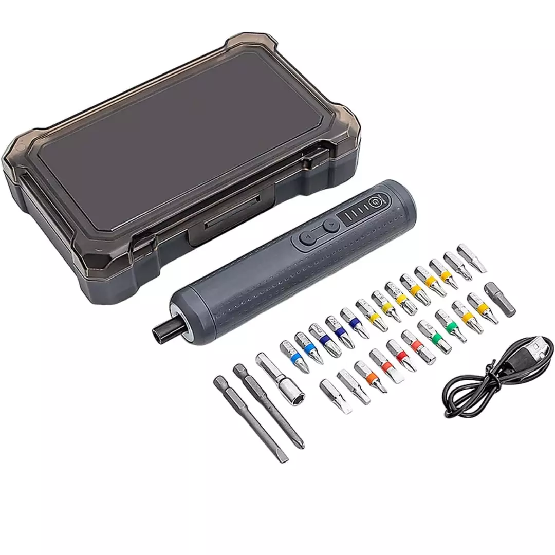 jawsons-42-v-cordless-electric-screwdriver-kit-with-30-piece-precision-bit-set-and-250-rpm-with-in-built-battery-and-usb-charging-cable