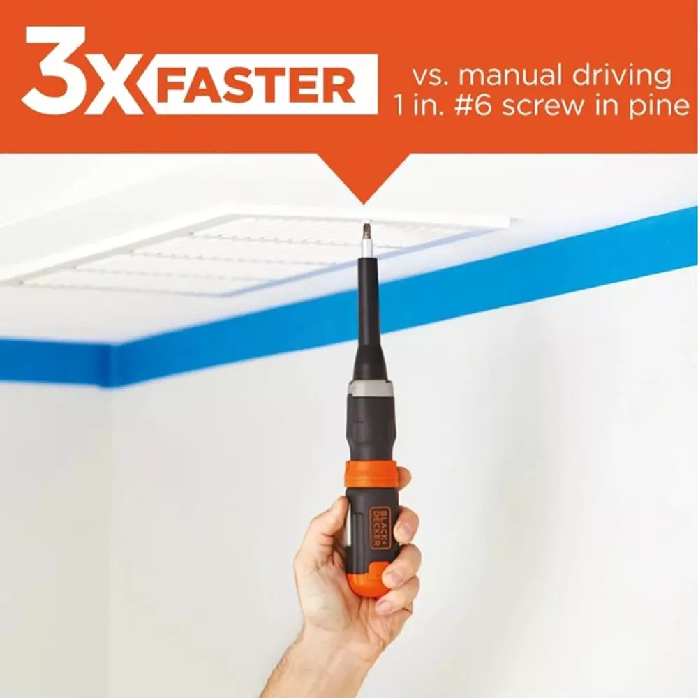 blackdecker-cordless-screwdriver-220-rpm-and-hex-chuck-bcf601aa-with-4-alkaline-batteries-5-bits-and-1-extender