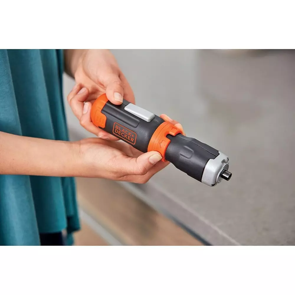blackdecker-cordless-screwdriver-220-rpm-and-hex-chuck-bcf601aa-with-4-alkaline-batteries-5-bits-and-1-extender