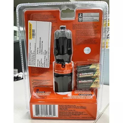 blackdecker-cordless-screwdriver-220-rpm-and-hex-chuck-bcf601aa-with-4-alkaline-batteries-5-bits-and-1-extender