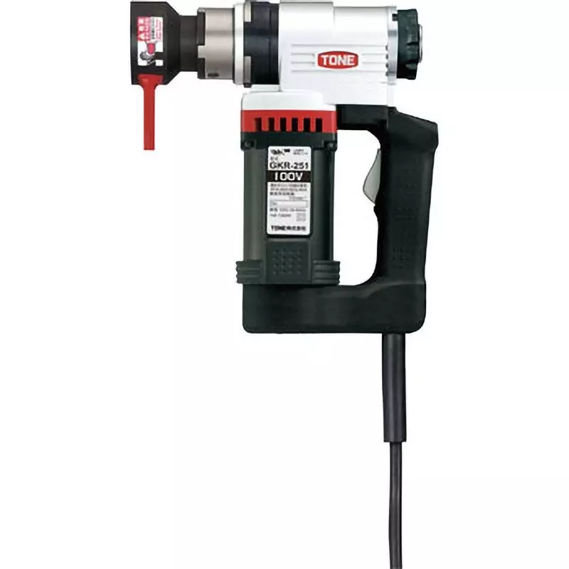 TONE Wrench Dedicated Dodecagonal Tip Pistol Type 7 Amp for Primary Tightening M16, M20, M22, M24 (F8T), GKR252