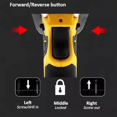 MECRAAF Cordless Drill Machine Cum Screwdriver with Charger & Battery Kit 12 V 1350 RPM Speed 10 mm Chuck Yellow & Black, 12V-YKIT