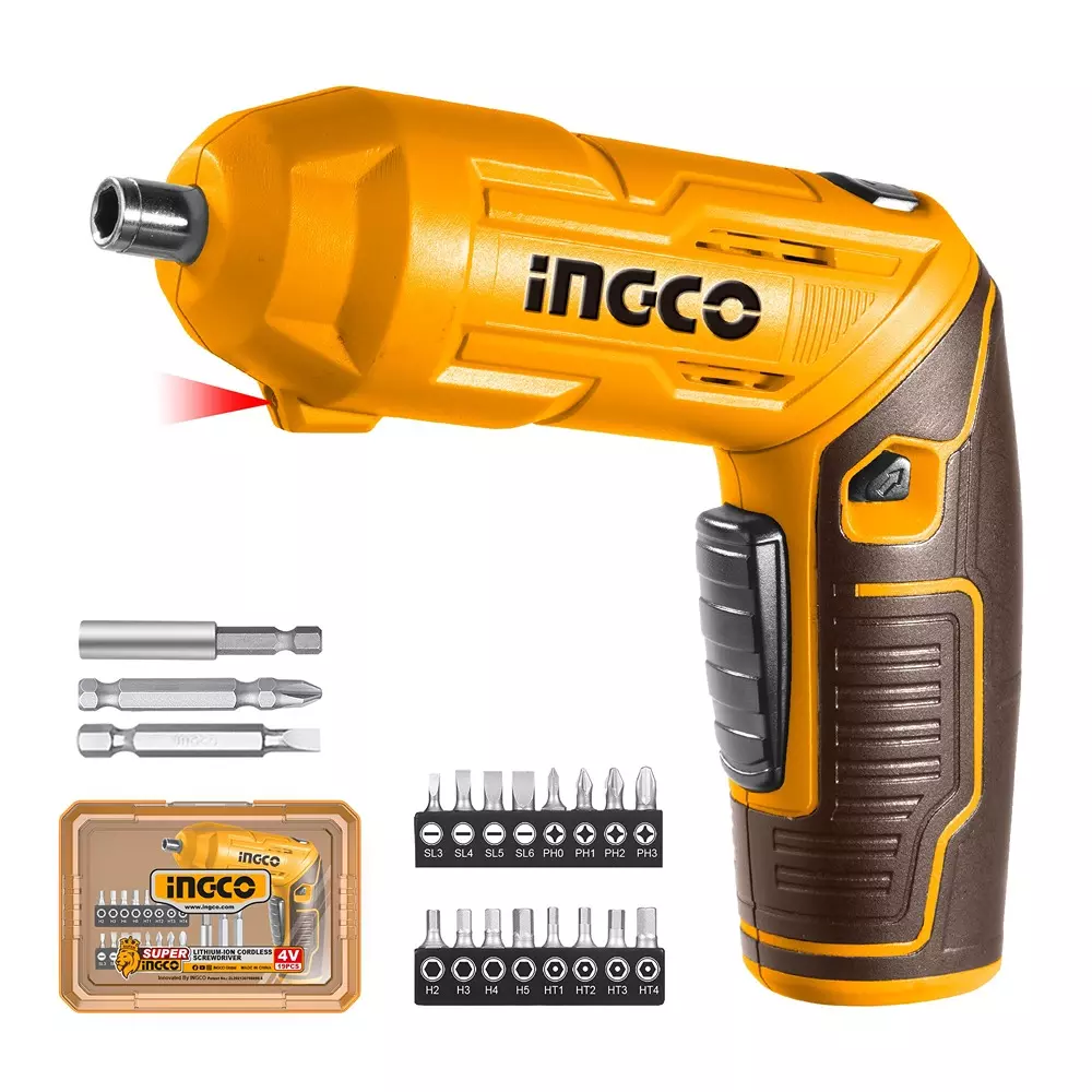 ingco-14-inch-635-mm-cordless-screwdriver-with-24-pcs-accessories-4-v-in-built-battery-and-4-nm-maximum-torque-csdli04425-without-charging-cable