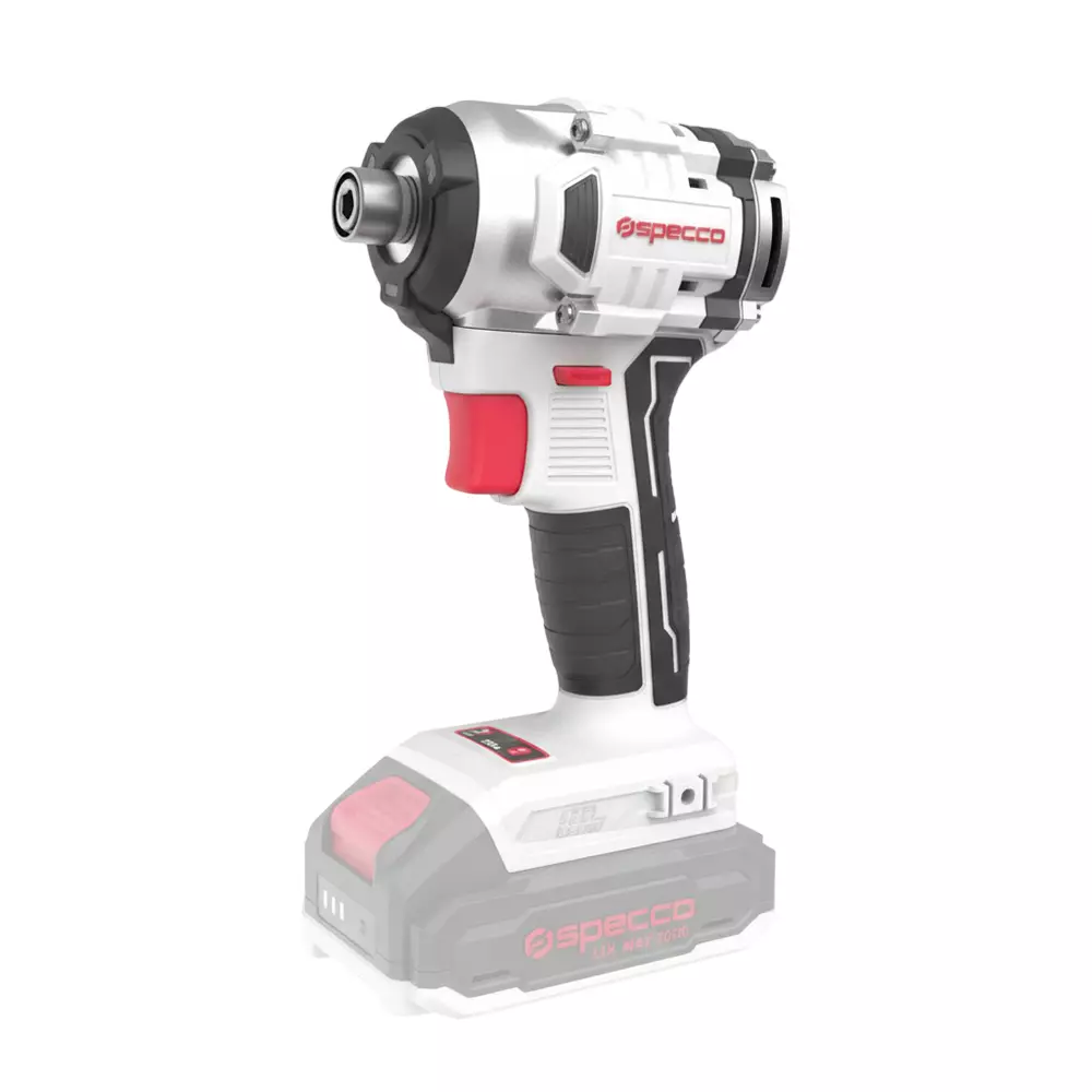 Specco Cordless Impact Screw Driver 220 Nm Torque Force 6/35 mm Transmission Shaft Size, SP20V-4060B (Battery Not Included)