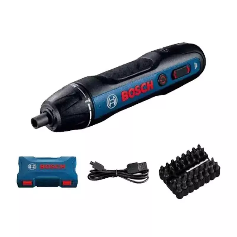 Bosch Cordless Screwdriver Go Professional Kit 0-360 RPM No Load Speed, 06019H2181