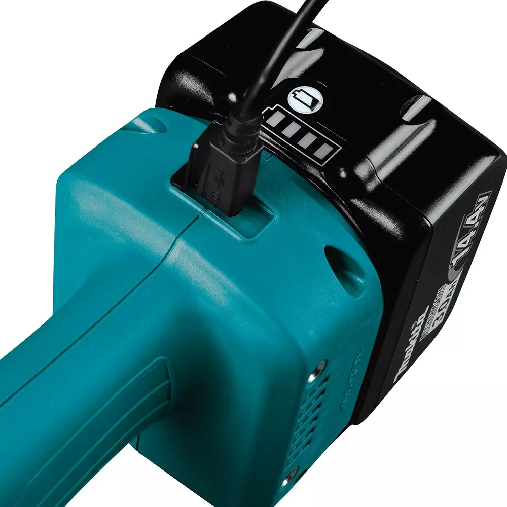 Makita LXT Series Brushless Cordless Angle Screwdriver 14.4 V 30 N·m Torque Square Drive 9.5mm (3/8 inch) 70 - 230 RPM, DFL302FZ